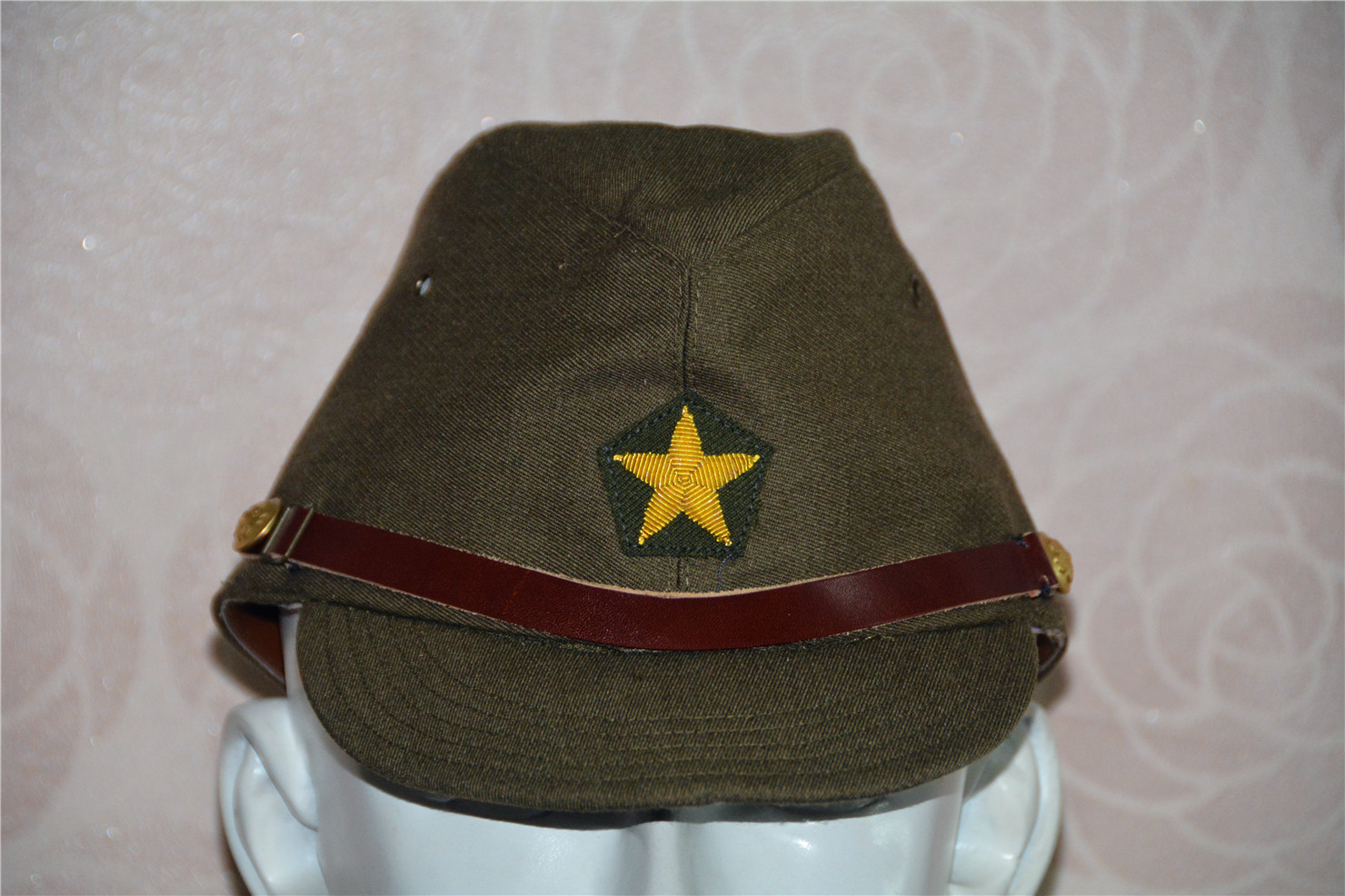 明治19式日本军服帽子图片